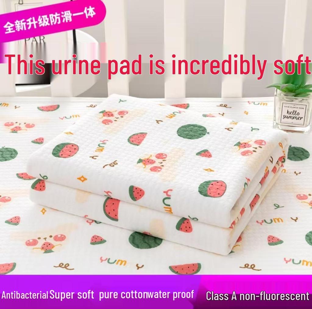 Double-Sided Non-Slip Cotton Baby & Menstrual Waterproof Leak-Proof Pad
