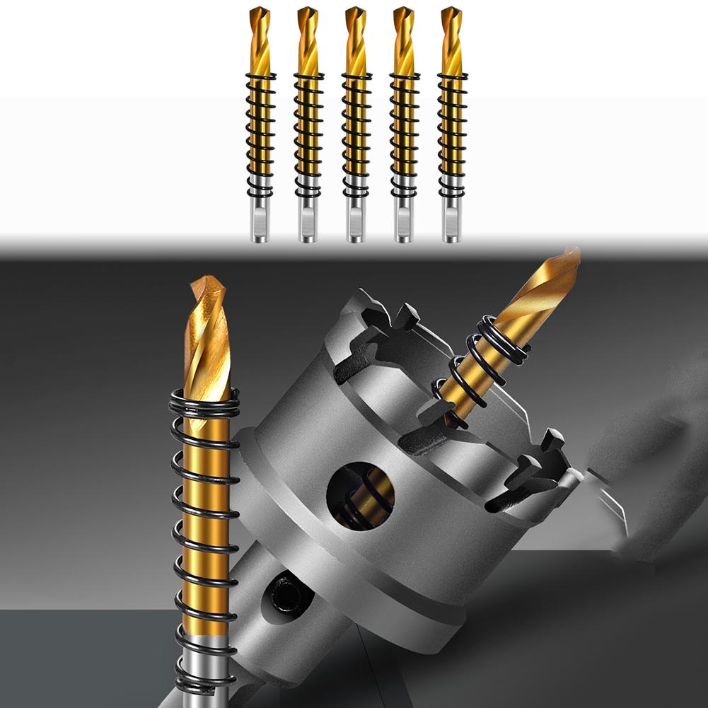 

Titanium Plated Pilot Drill Bit Wear Resistant Optimized Cutting Geometry Reduces Drilling Resistance Steel Pilot Drill Bit China Mainland