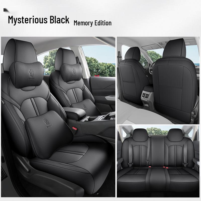 Universal Leather Seat Covers for Dongfeng Fengshen E70 - All-Season, Full Enclosure