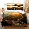 Great Wall King Queen Duvet Cover Old Chinese Building Bedding Set For Teens Adults Architecture 2/3 Pcs Polyester Quilt Cover
