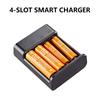 USB Rechargeable Lithiums Battery Charger for 1.5V AA with Charge Indicator