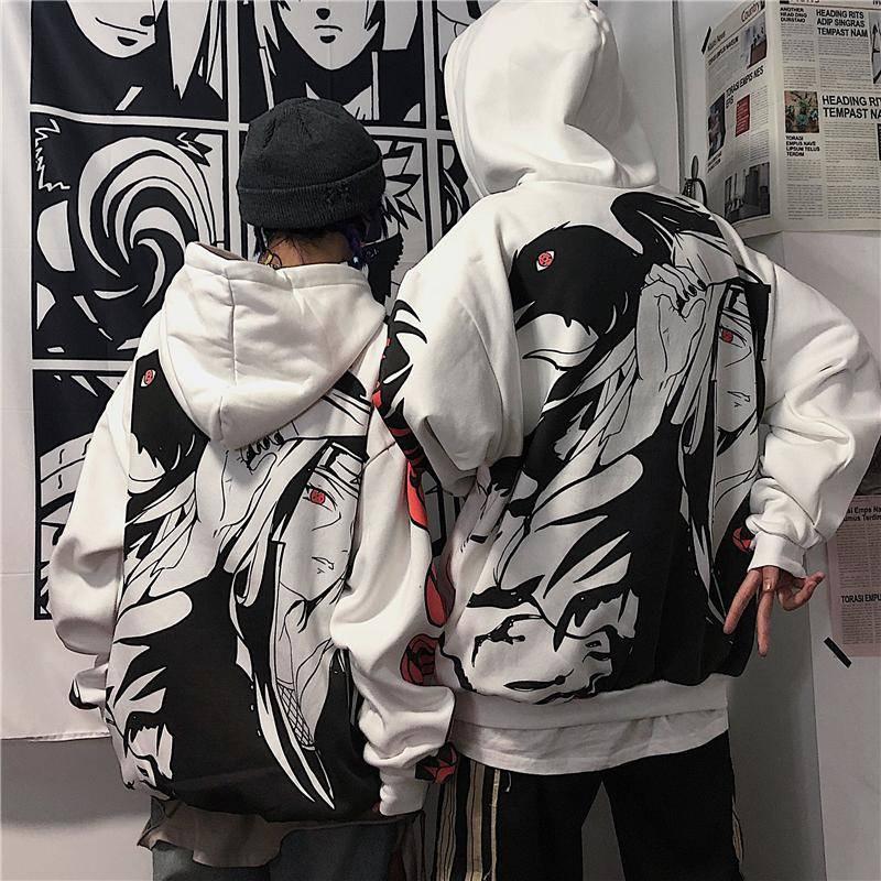 Moda Hombres y Mujeres Anime Hip-hop Sudaderas con capucha Ropa de calle Pareja  Sudadera de invierno Moda Suelta Dibujos animados Sudaderas con capucha  unisex comprar a buen precio — entrega gratuita, reseñas