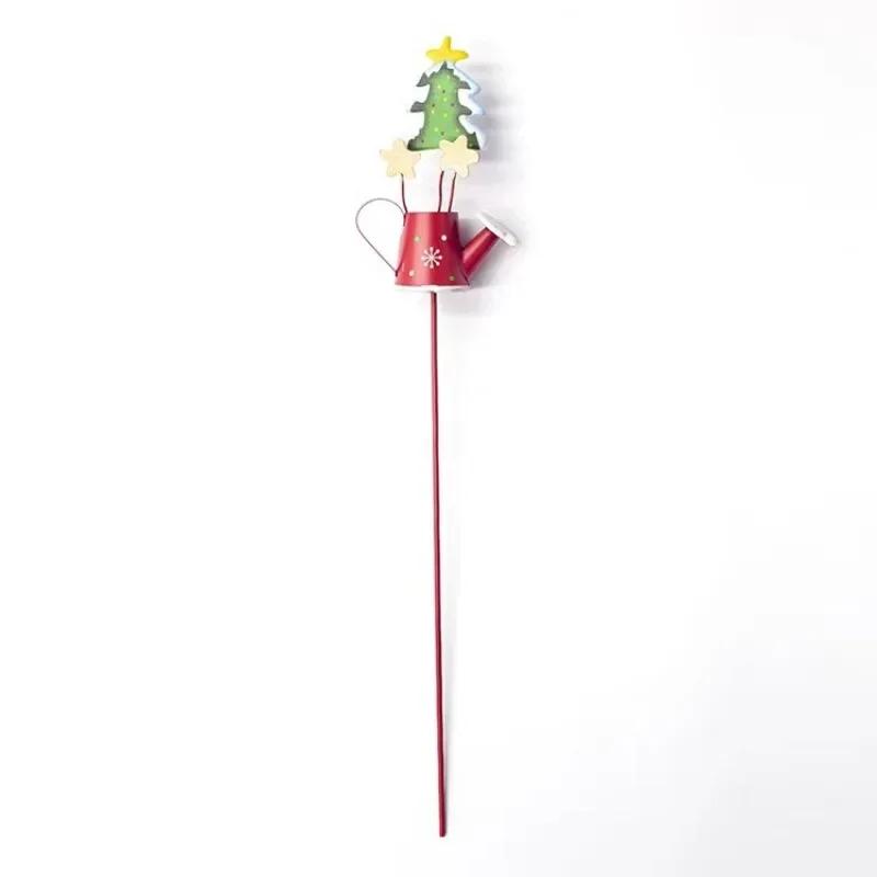 Christmas Series Metal Inserts Home Holiday Decorations Flower Pots Mini Creative Flower Arrangements Handicrafts Home Decor