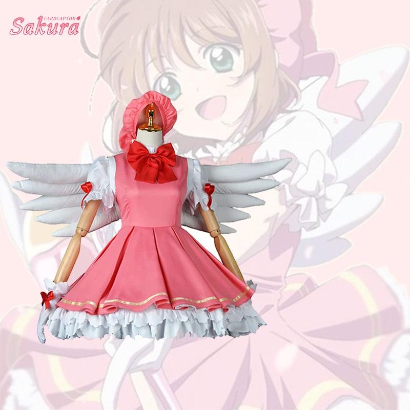 Kleines Sakura Cosplay Kostüm Erhältlich In Größen S Bis Xxxl