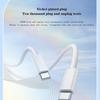 240W USB-C To USB-C Data Cable 30W Fast Charging 480Mbps Data Synchronization Long Charging Cord For Phones Tablets