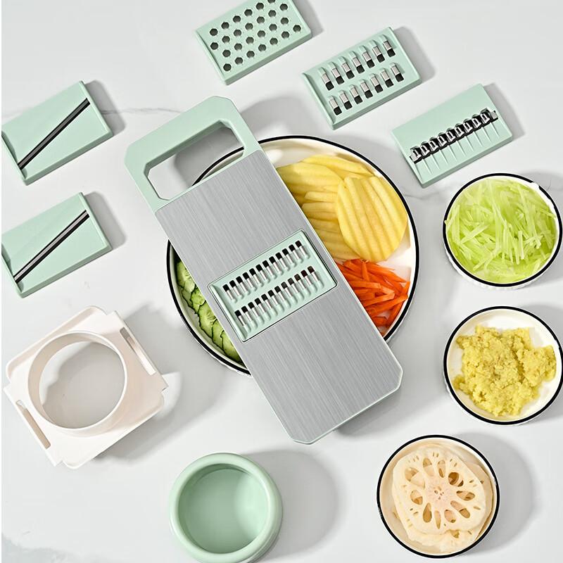 YUKAJUE Kitchen Multi-functional Slicer and Shredder CN plug (adapter included)