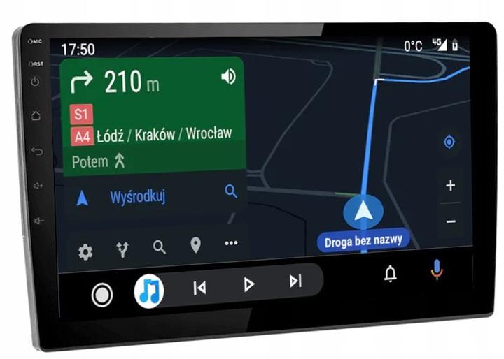 Radio Nawigacja Gps 1 Din 10Cali Android 10 Usb Bt Wifi Carplay Usb 2/64Gb