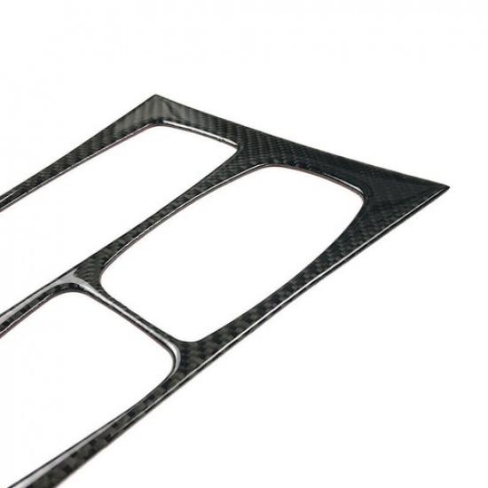 New Carbon Fiber Car Gear Shift Box Panel Trim Fits BMW E70 X5 E71 X6 2008-13 US