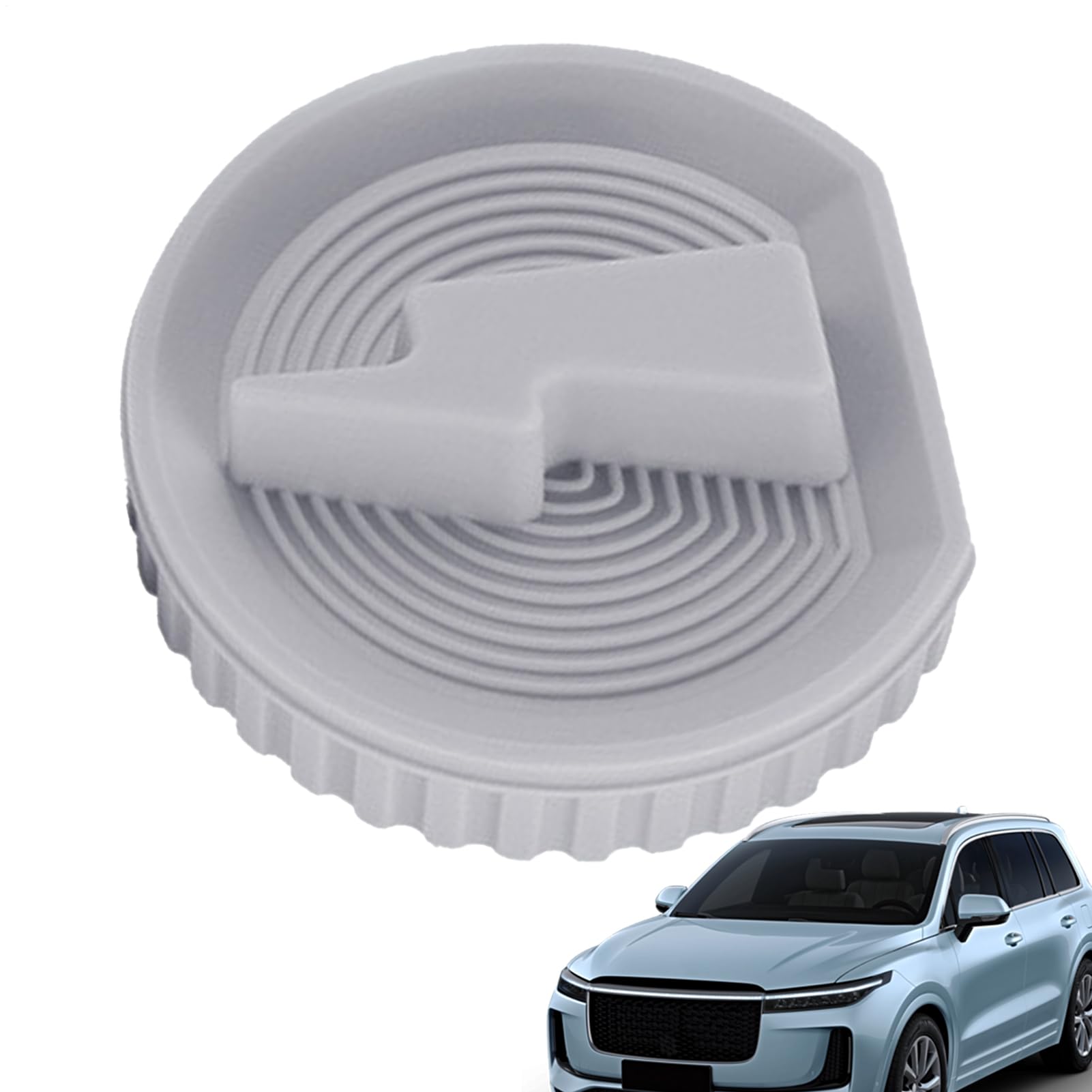 EV Charging Port Cover, Charging Interface Port Protector - Reusable fast charging серый
