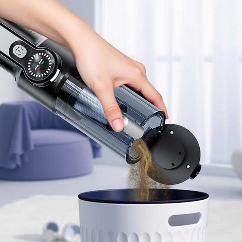 Handheld Home Vacuum Cleaner Rechargeable Portable Vacuum Cleaner Car Home Wireless Dust Catcher 16000PA