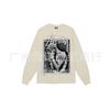 Unisex Heavyweight Cotton Long Sleeve Crewneck Sweatshirt Casual Wear Oversized Fit 300-350gsm