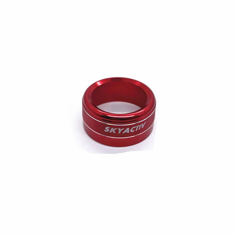 For 2016 2017 2018 2019 2020 2021 2022 2025 2024 Mazda MX-5 Automotive center console multimedia adjustment knob Decorative ring