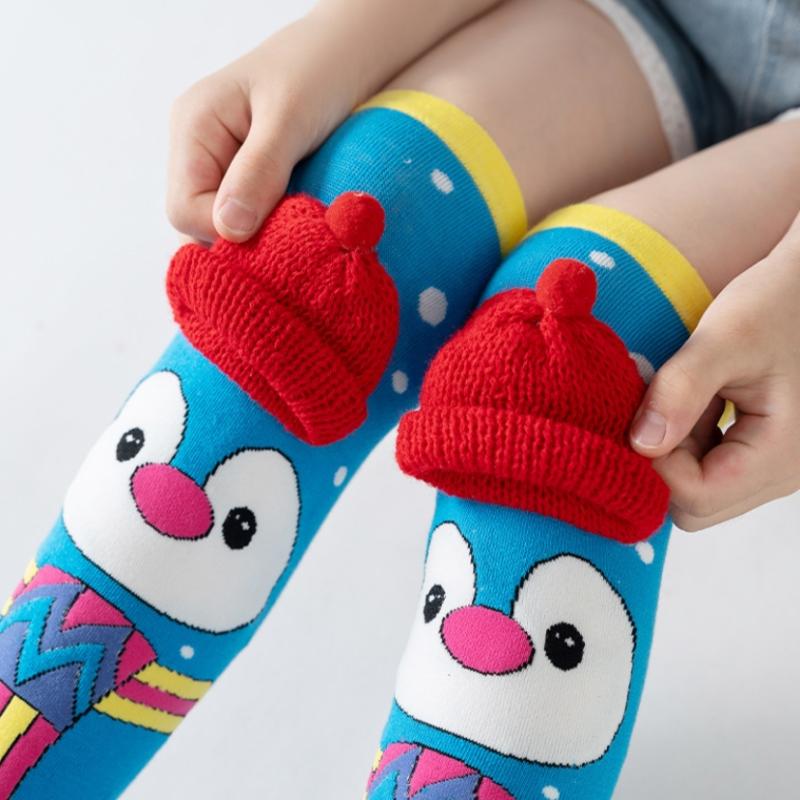 Cartoon Funny Knee Stockings Animal Patten Long Socks Girls Ladies Breathable Socks