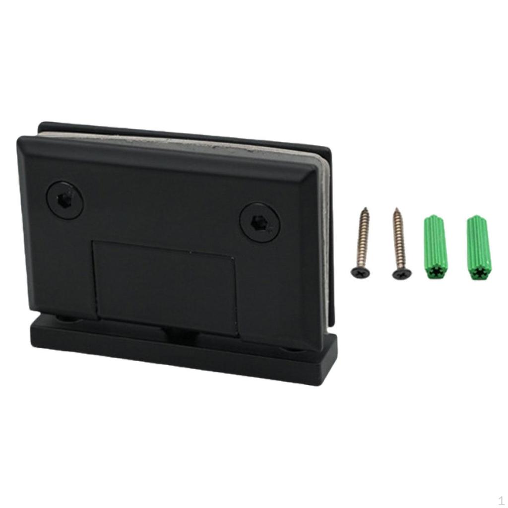 Glass Door Hinges ,304 Stainless Steel ,Easy to Install ,Professional Premium Bathroom Clamp Clip