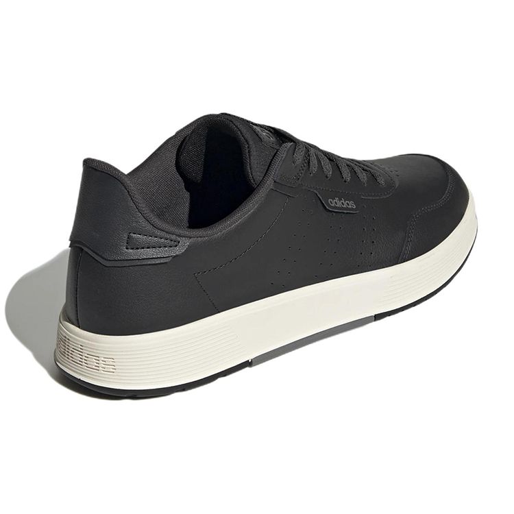 Adidas Neo Nova Court Courtphase Leather Casual Slip-Resistant Durable Lightweight Low-Top Skate Shoes Men Sneakers Black GX5948