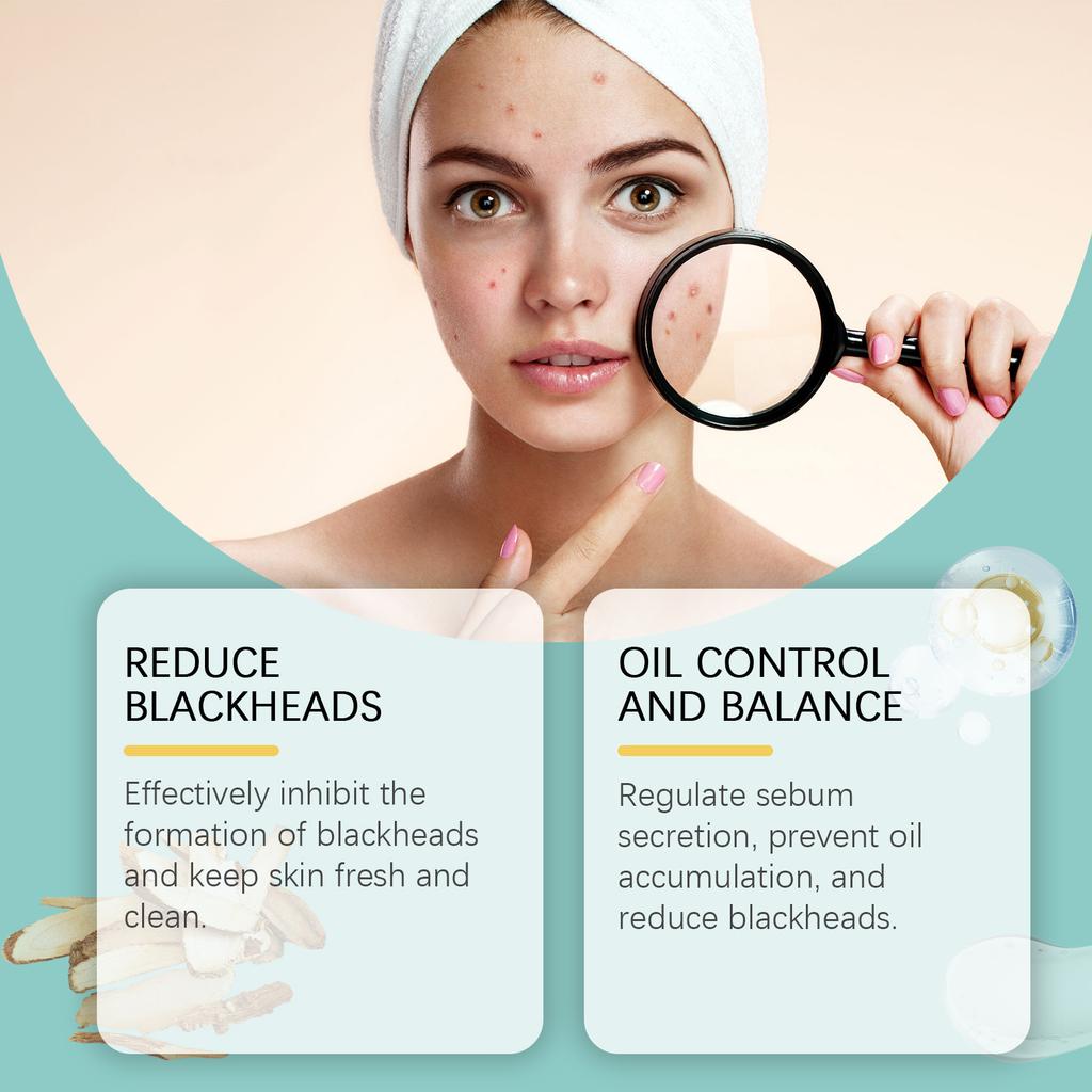 OUHOE Acne Care Drops Facial Skin Cleansing Facial Skin Pore Essence