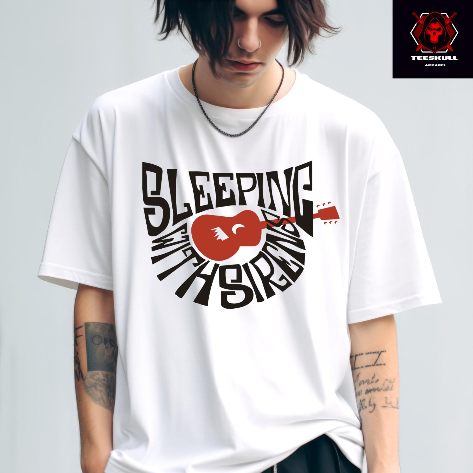 

26 Sleeping with Sirens Punk Rock Band Tee Heavy Cotton Unisex T-SHIRT S-3XL Unisex T-Shirt XXXXL