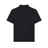 FILA Polo Shirts Men's Jet Black Polo Collar Moderate Straight Fit F11M432107FBK