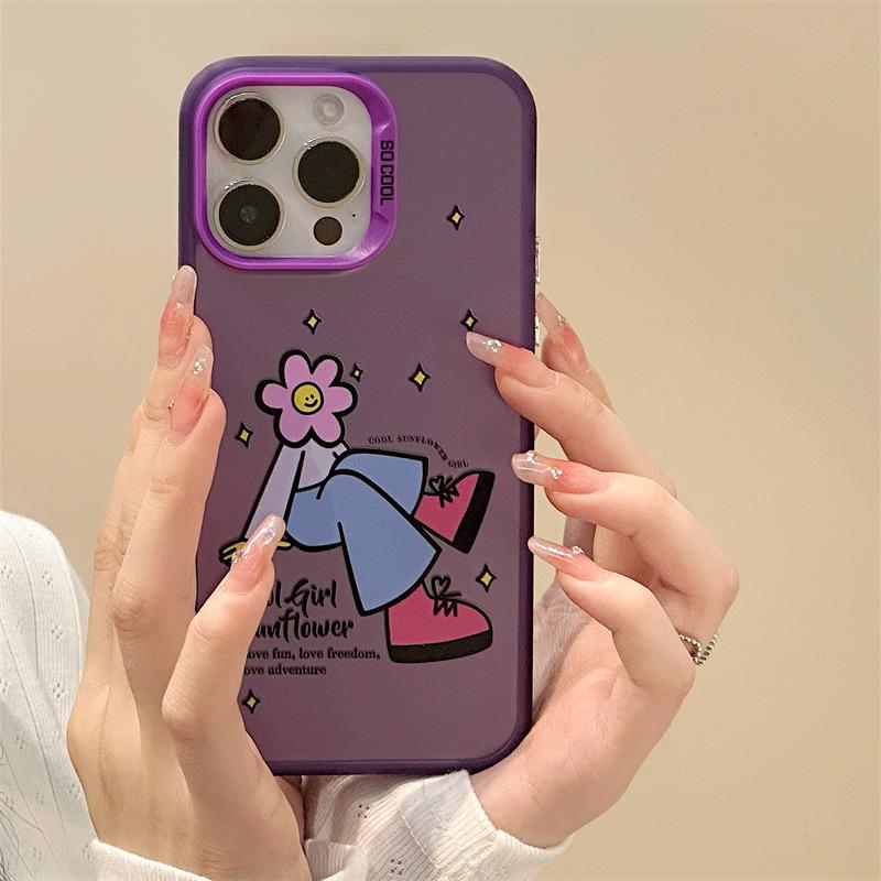 Zhitai Funny Frosted Laser Mobile Case for iPhone 12/13/14/14 Pro Max