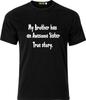 My Brother Has an Awesome Sister True Story. Xmas Present Funny Cotton T Shirt Mens Womens Tees Top
