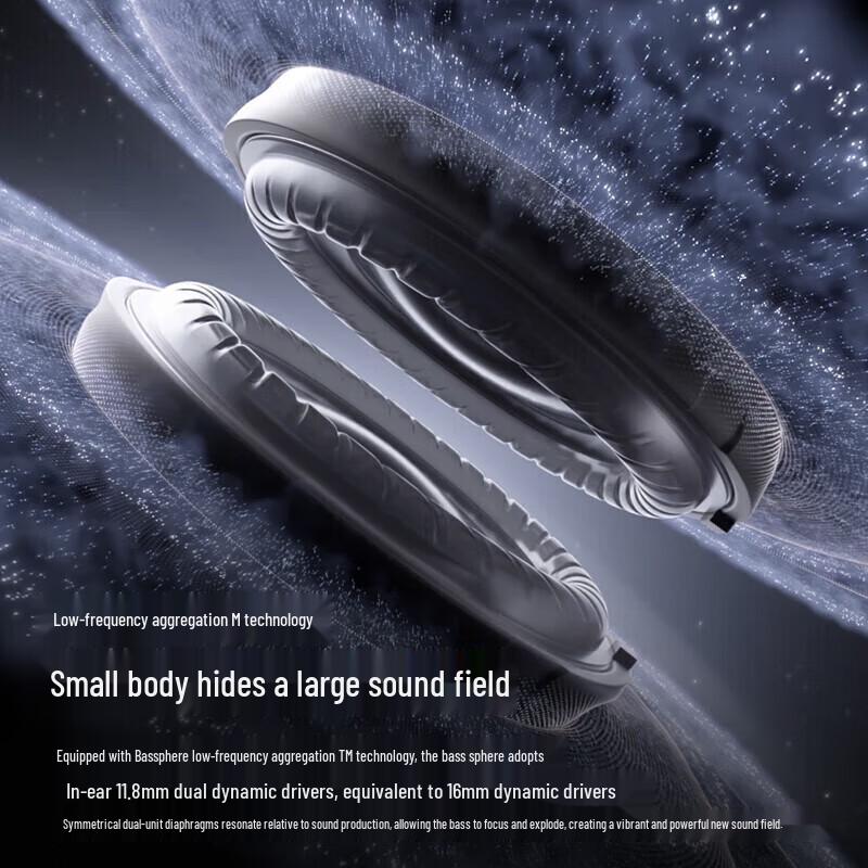 SHOKZ OpenDots ONE E310 Open-Ear Clip Bluetooth Headphones