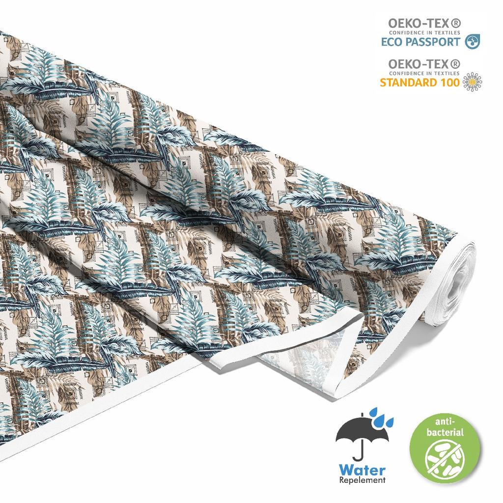 Outdoor Dekostoffe Oxford - Motiv Gefieder I Dx328