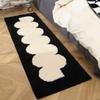 Korean Style Thickened Non-Slip Bathroom Floor Mat with Personalized Letter Flocking - Water-Absorbing Foot Pad/ Carpet