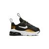 New Nike Air Max 270 RT Cushioning Low-Top Running Shoes Black Gold Infant And Toddler CD2654-005