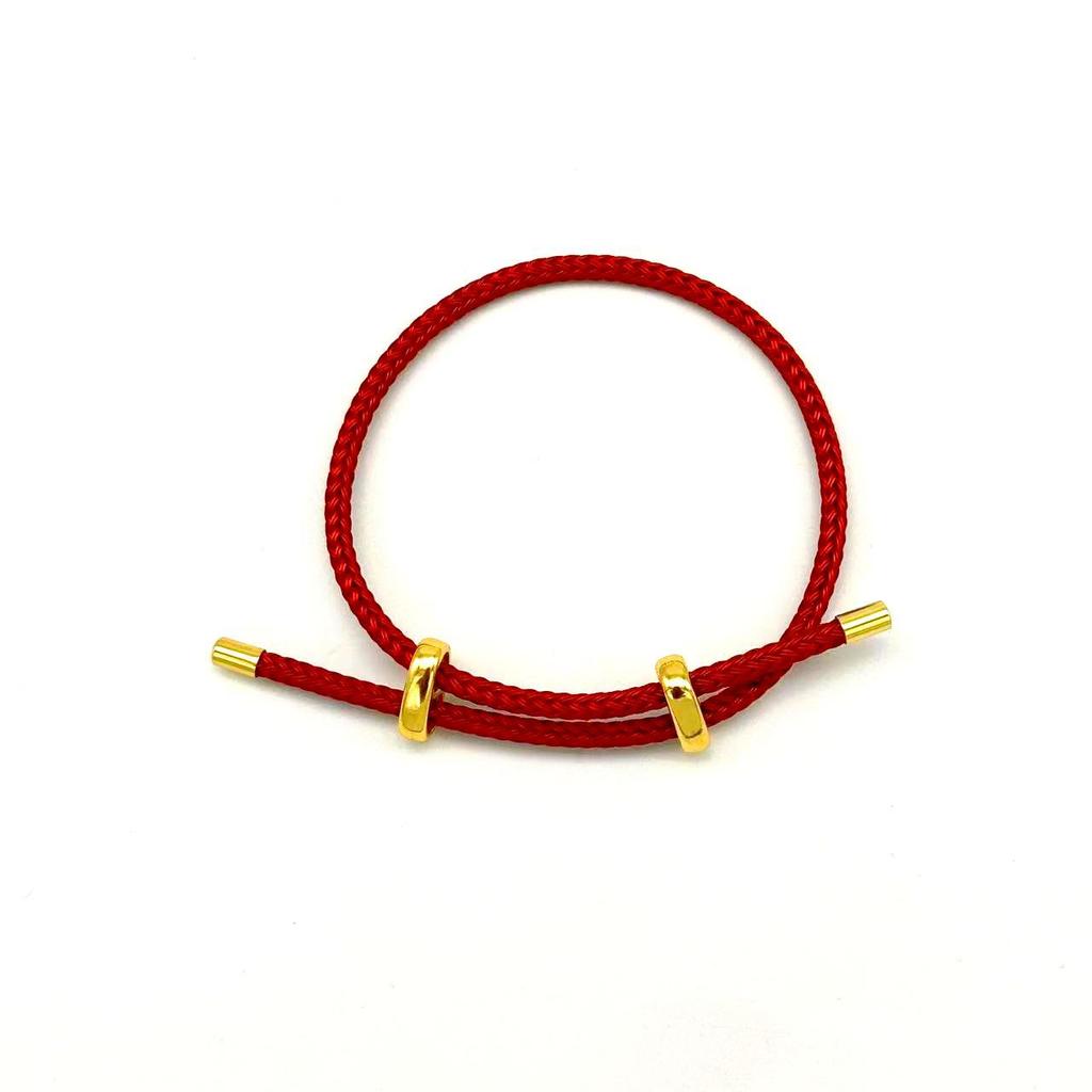 DIY Verstellbares Perlenarmband aus Stahldraht mit 8-Figur-Schnalle