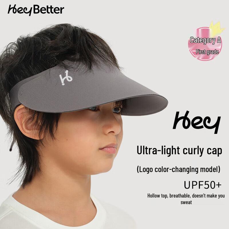 HeyBetter Kids UPF50+ Sun Visor Hat US 8