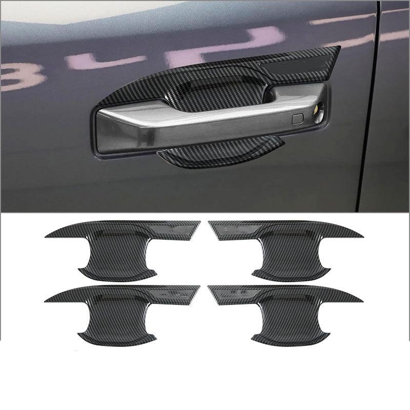 For BYD Shark 6 2024 2025 ABS black Car Outside Door Handle Shell Exterior Door Handle Door Bowl Cover Exterior accessories