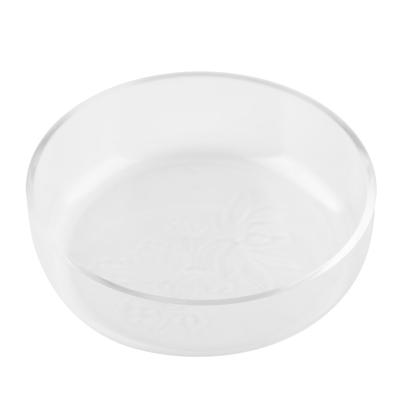 Acrylic Aquarium Shrimp Feeding Dish Bowl Tray Water Food Dish Feeder Bowl
