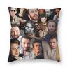 Chris Evans Wallpape Square Pillowcase Pillow Cover Cushion Throw Pillow for Home Bedroom Car