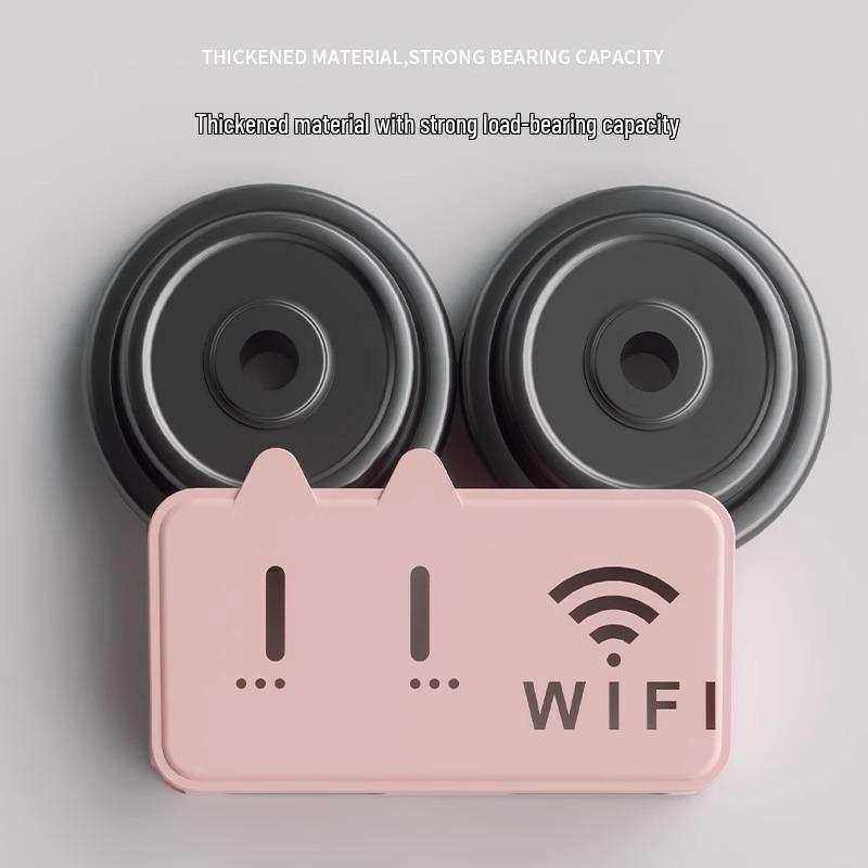 Nástěnná police na router a modem bez vrtání