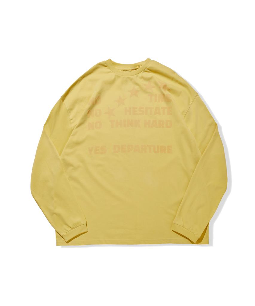 EXPRESSHOLIDAY Yes Departure Long Sleeve_Yellow