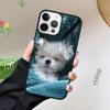 Cartoon Maltese Dog Phone Case For iPhone 17 Air 15 16 16e 11 12 13 14 Pro Max Cover For iPhone 17 Air Max Plus coque Fundas