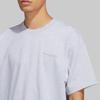 Adidas Originals X Pharrell Williams Logo Short Sleeve T-Shirt Unisex Tops Light-Gray HS4841