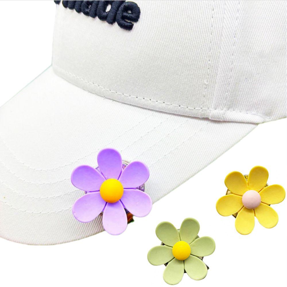 Durable Metal Golf Ball Mark Magnetic Golf Hat Marker Sports Cap Golf Cap Clip  Jewelry Gift