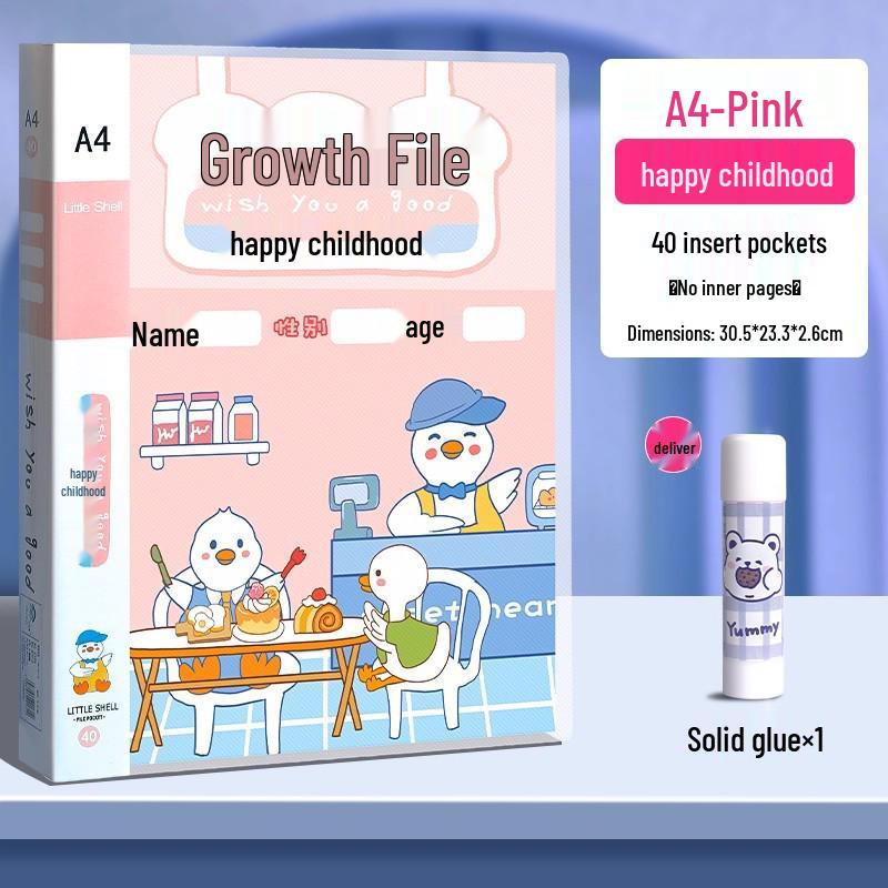 Sixth Grade Children s Growth Record DIY Certificate Collection Book