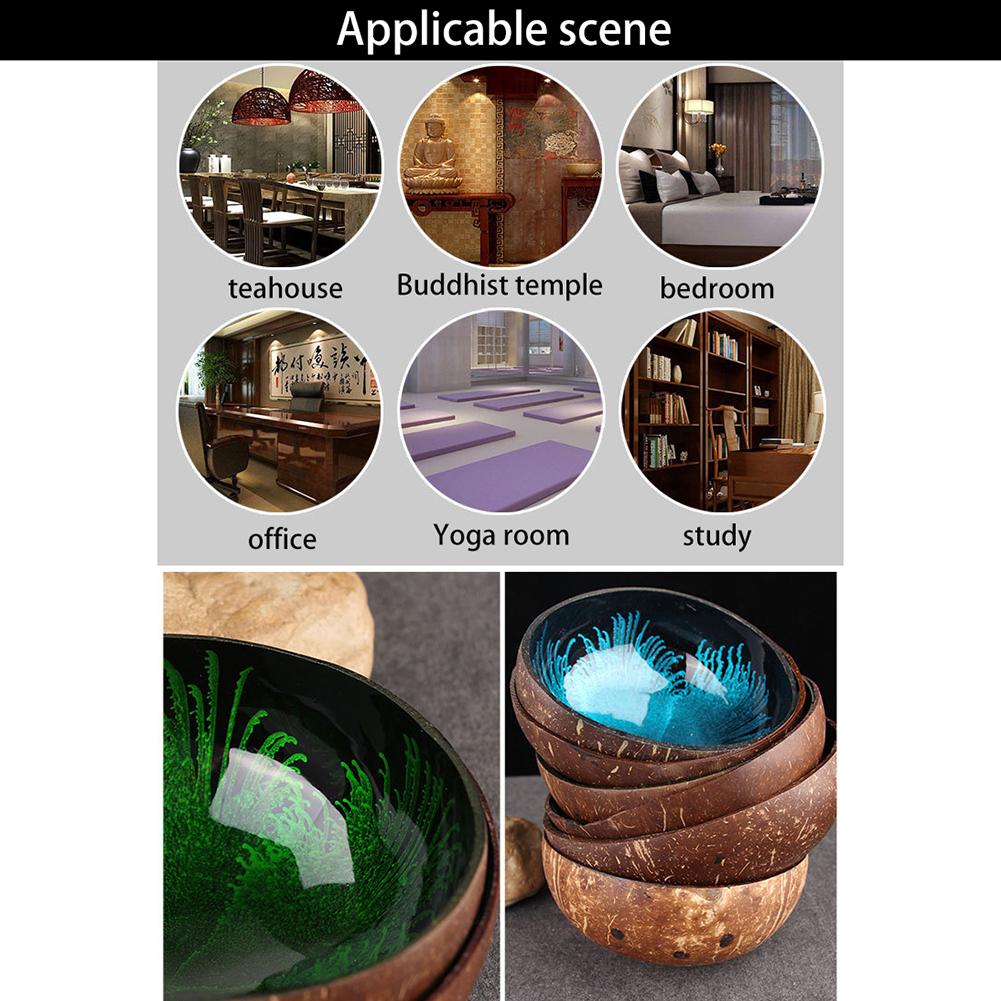 Ręcznie robiona naturalna miska kokosowa Ozdoba kokosowa Miska do przechowywania