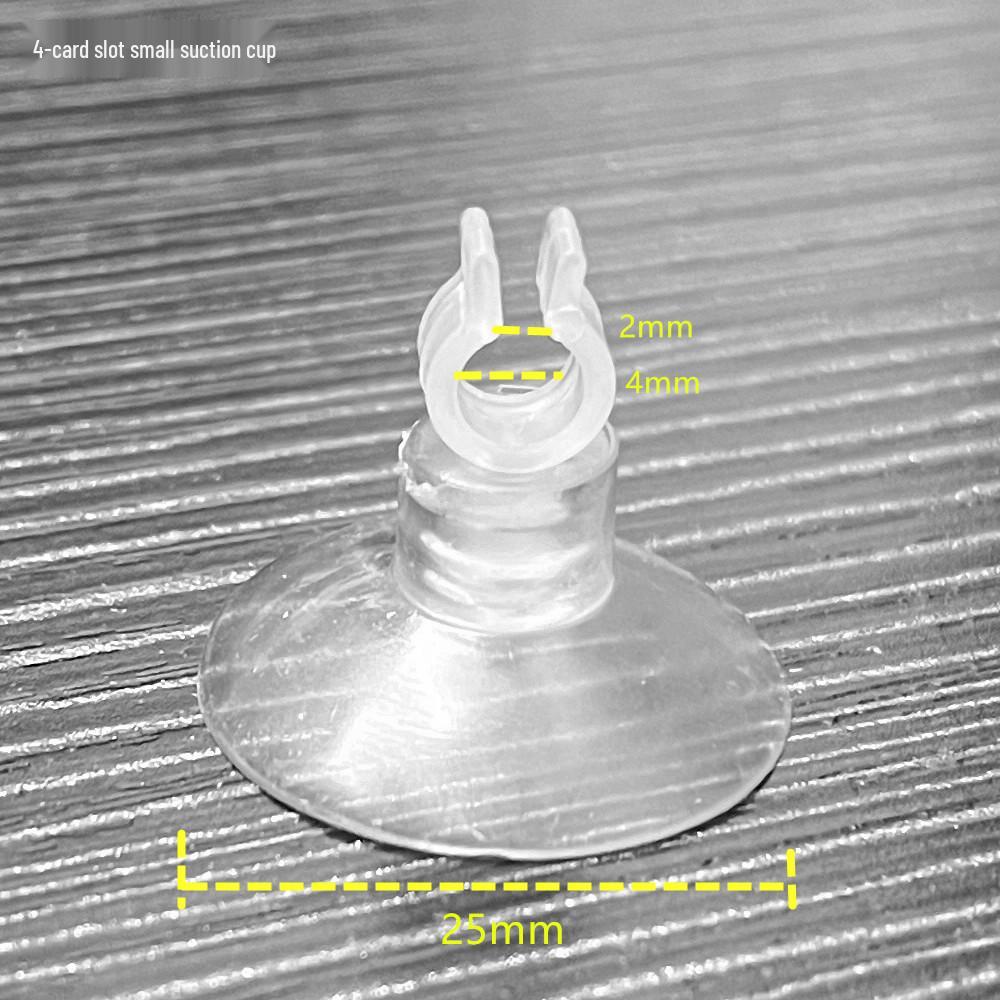 Aquarium Heater, Thermometer, Oxygen Tube, and Water Pipe Suction Cups