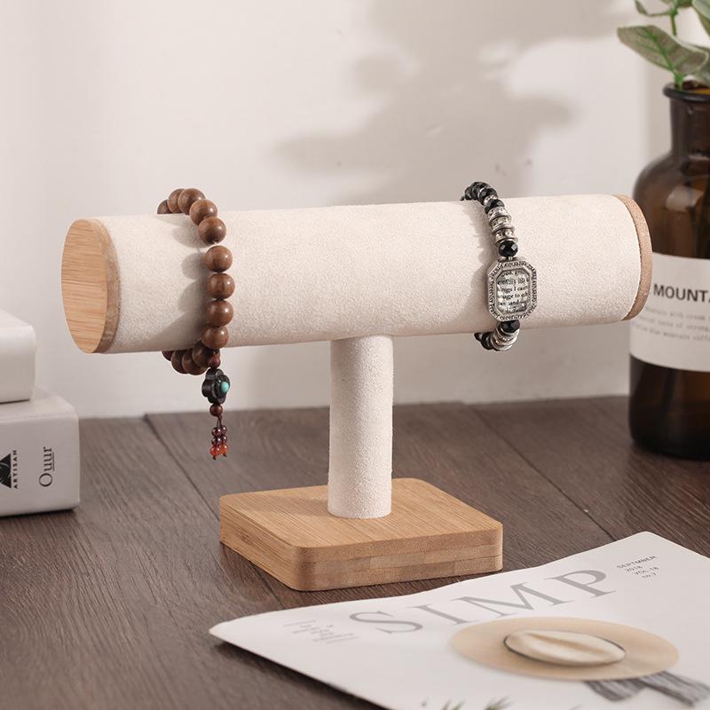 Armband, Armband, Klocka och Smyckesställ i Bambu och Trä