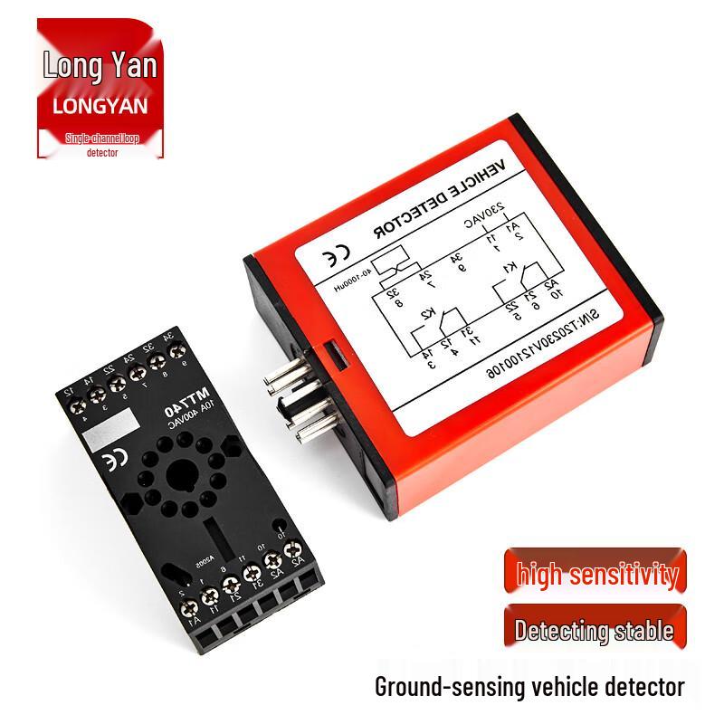 Parking Gate Vehicle Loop Detector Single Channel