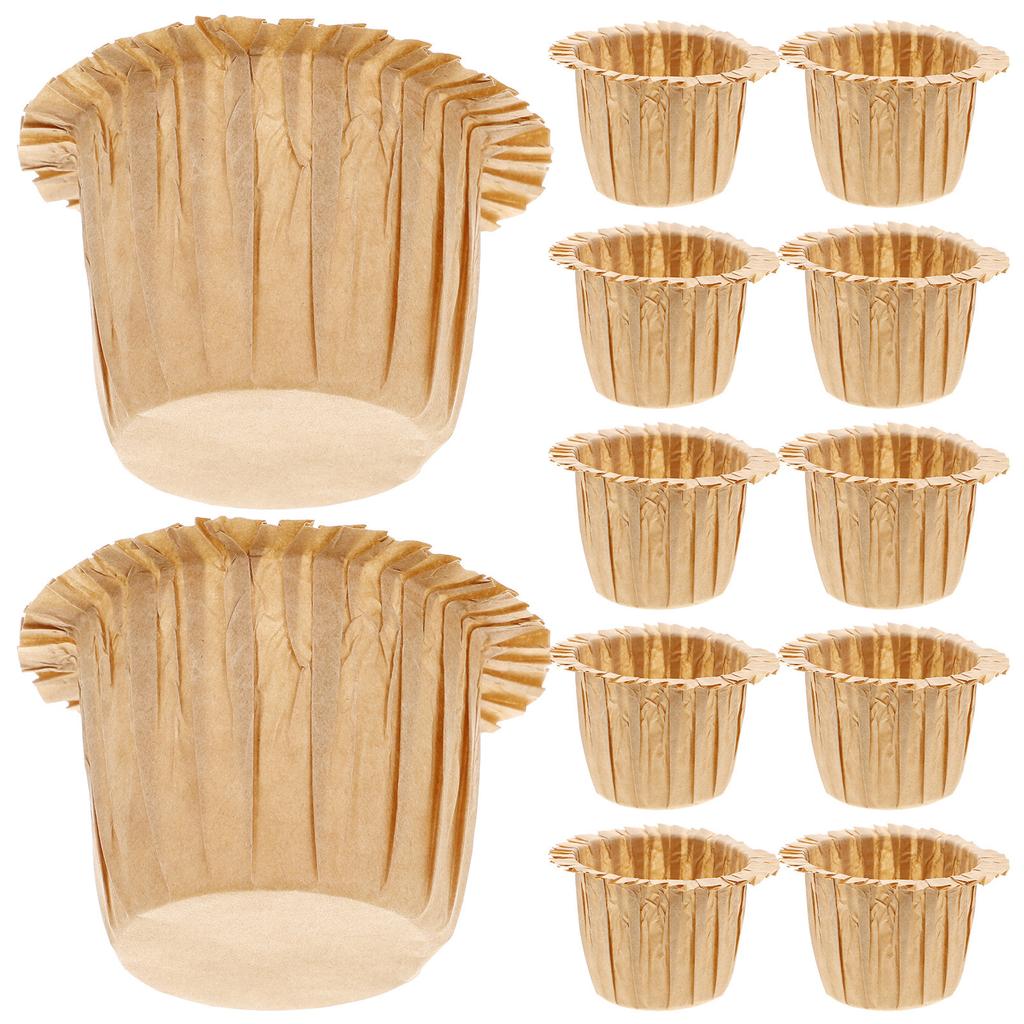 30Pcs Sturdy Oil Paper Cupcake Liners Muffin Papers Baking Cups for Baking Decorating Weddings Parties Professional Cupcake