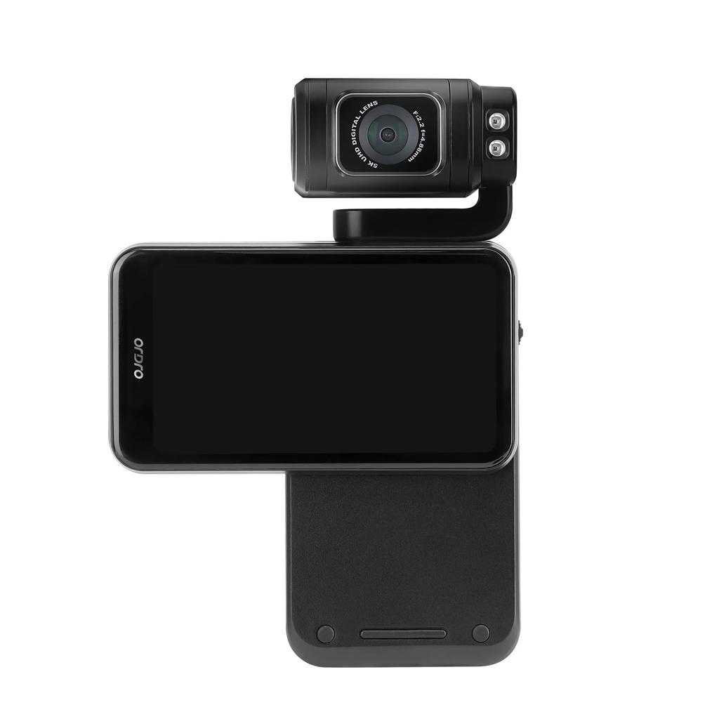 Ordro M3 Handheld Vlog 5K Videokamera mit Bild Digital Infrarot Nacht Groß und Touchscreen Kamera, Stabilisierung, Zoom, Vision, Kapazität, 3,5 Zoll