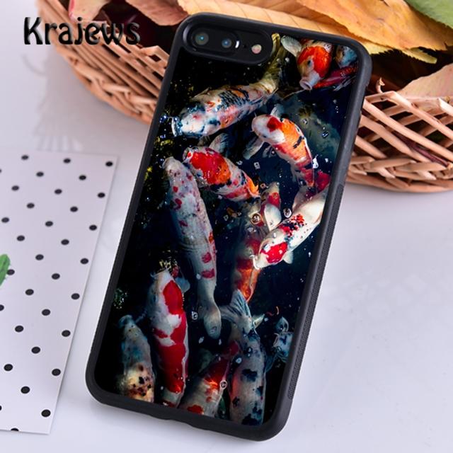 KOI CARP FISH For iPhone 17 Air 16 Phone Case Cover 15 14 plus 12 13 pro max coque Shell Fundas