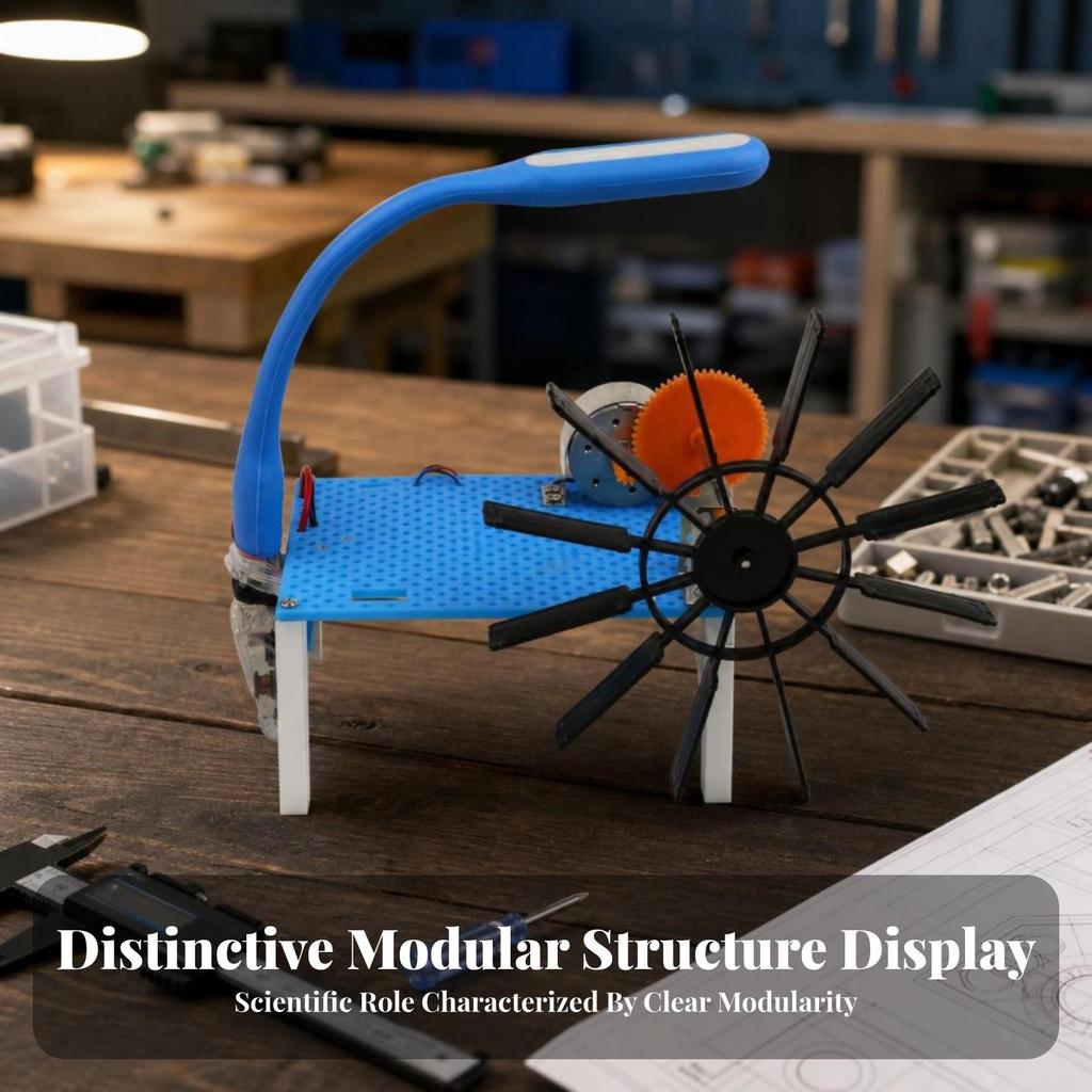 Wasserkraftgenerator Modell Interaktives Kit