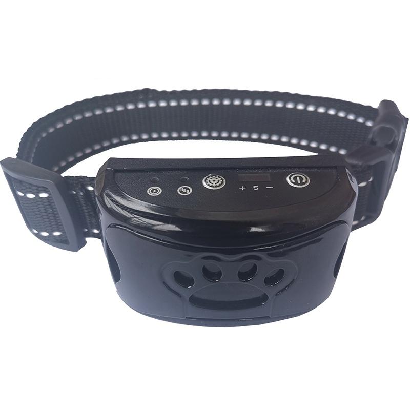 Dog Bark Anti Training Collar Sound Vibrate Automatic Stop Rechargeable Barking