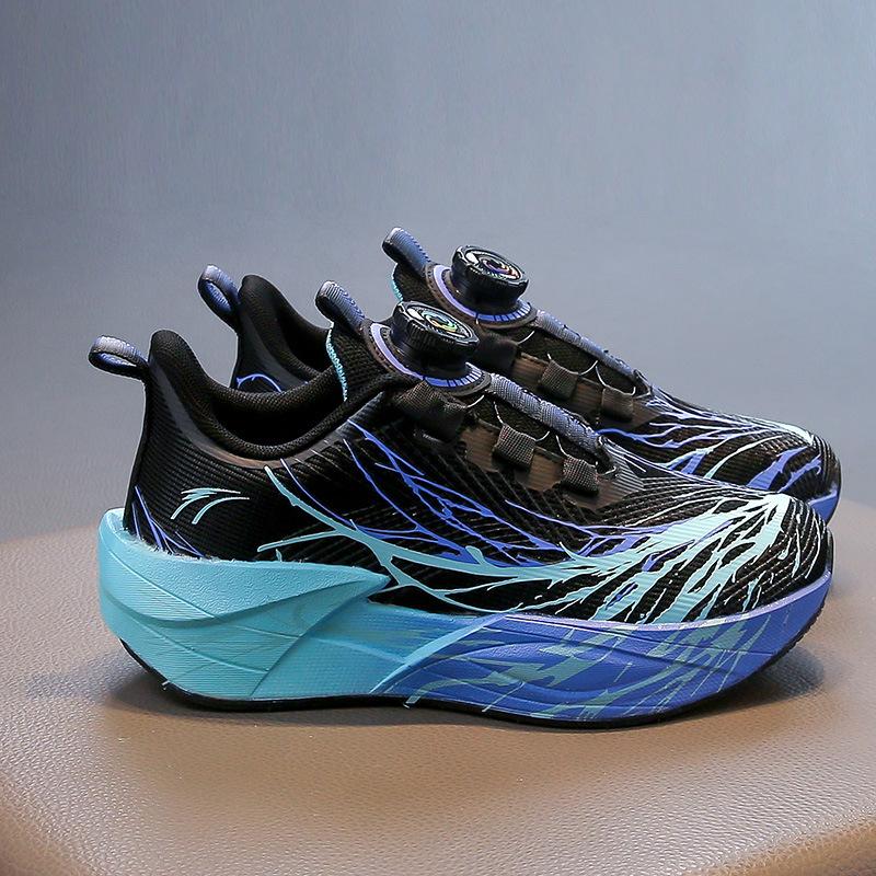 

Boys shoes 2025 autumn new children s mesh breathable sports shoes medium and older boys trendy brand soft-soled single mesh shoes 28