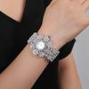 Wedding Language Original Niche Design Exquisite Full of Zircon Gypsy Temperament Watch Female Simple European and American Style